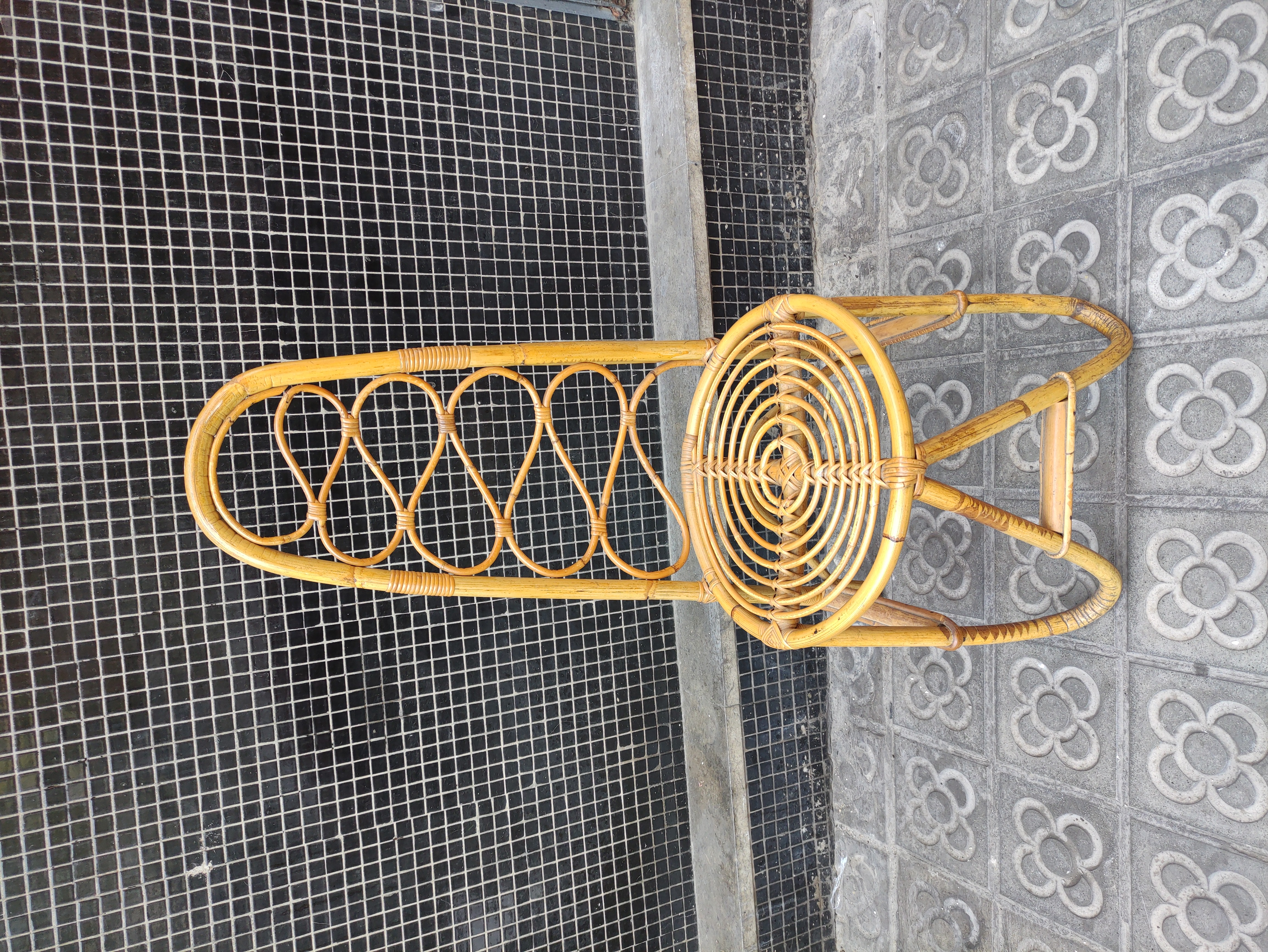 silla bambu 44-105.5x42x44 (18eu) 1u